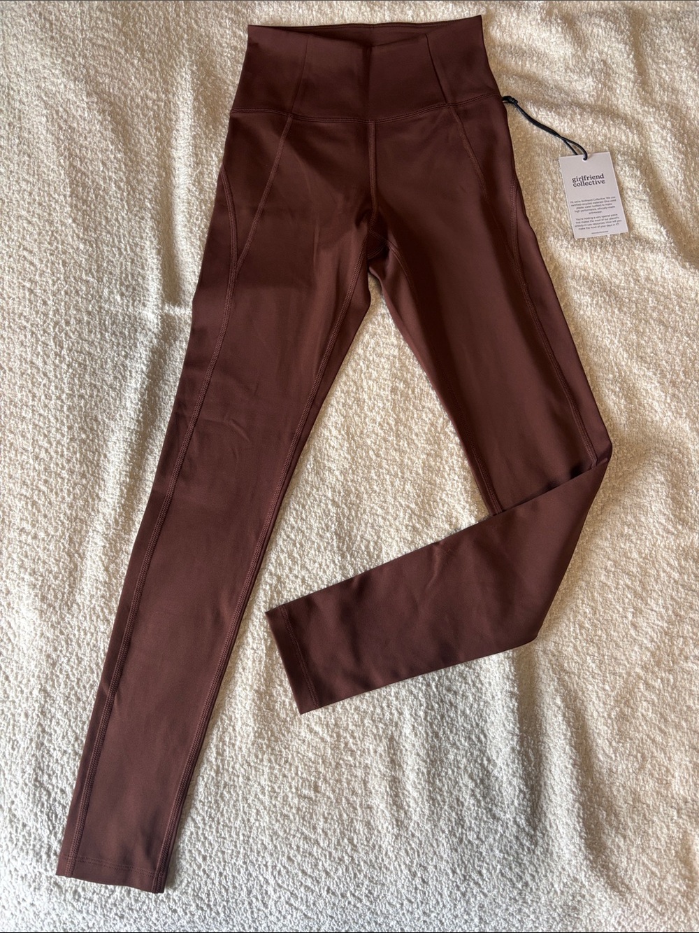girlfriend collective High-Rise Leggings in Chocolate Brown XS